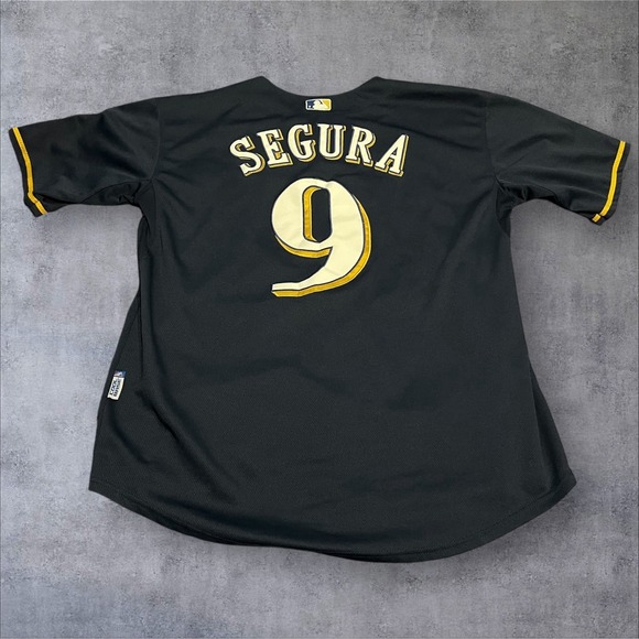 Majestic MLB Milwaukee Brewers Jean Segura #9 Jersey - Picture 3 of 5